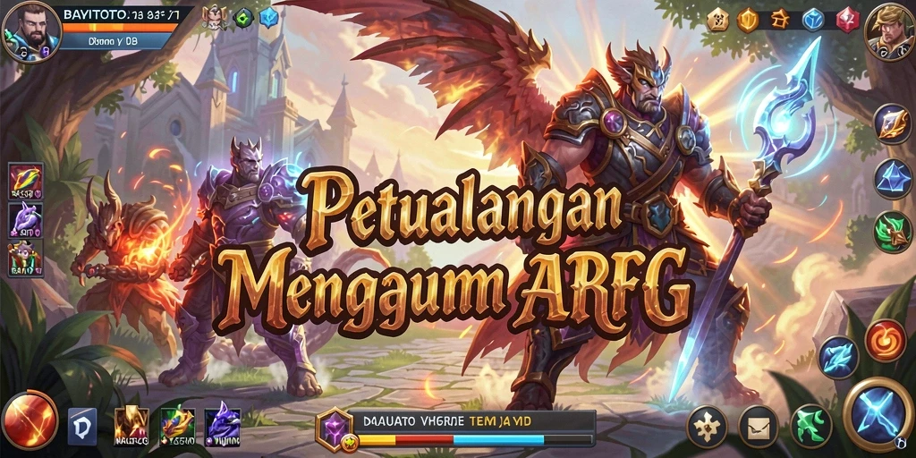 Tampilan menarik dari gameplay ARPG BAYITOTO yang mendebarkan.