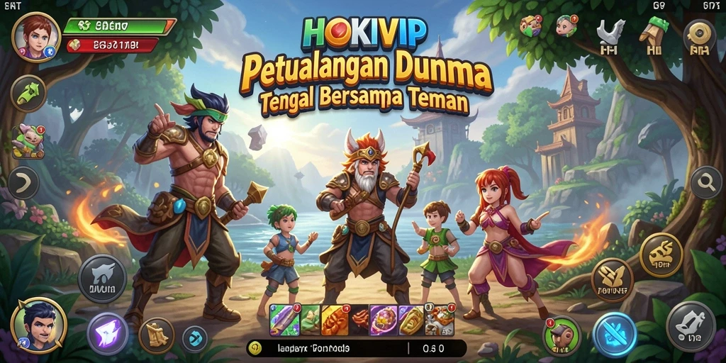 Screenshot menampilkan aksi seru dalam HOKIVIP dengan grafis memukau.