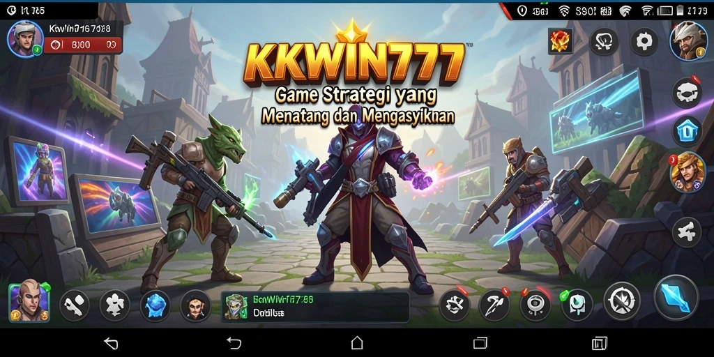 Tampilan gameplay menantang dalam KKWIN777 yang menarik.