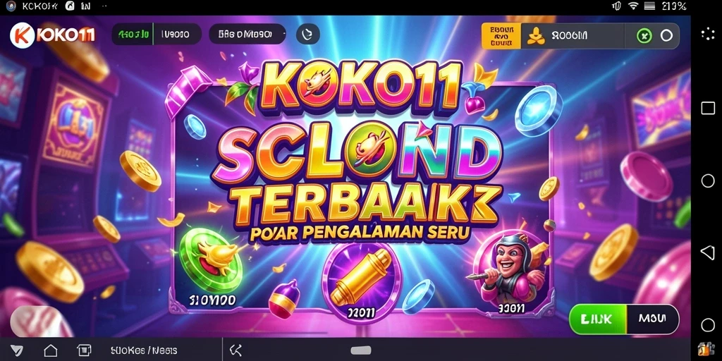 Gameplay KOKO11 yang seru dan penuh warna dalam slot.