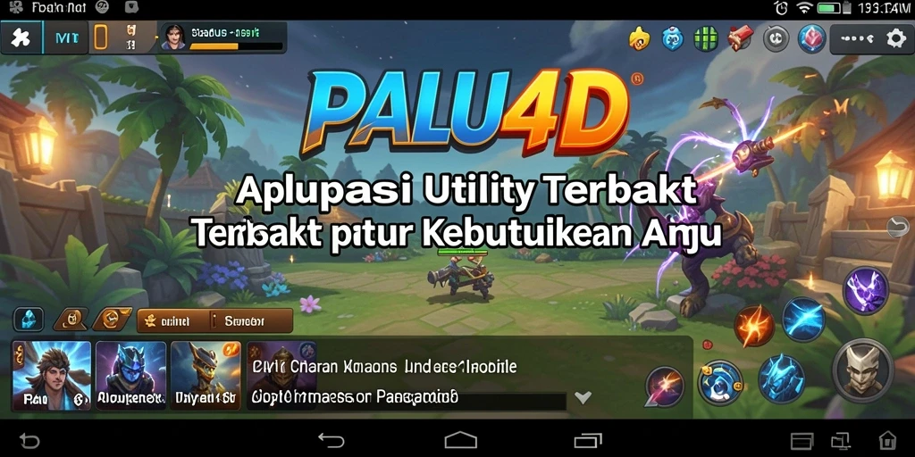 Screenshot PALU4D menampilkan antarmuka yang mudah digunakan.